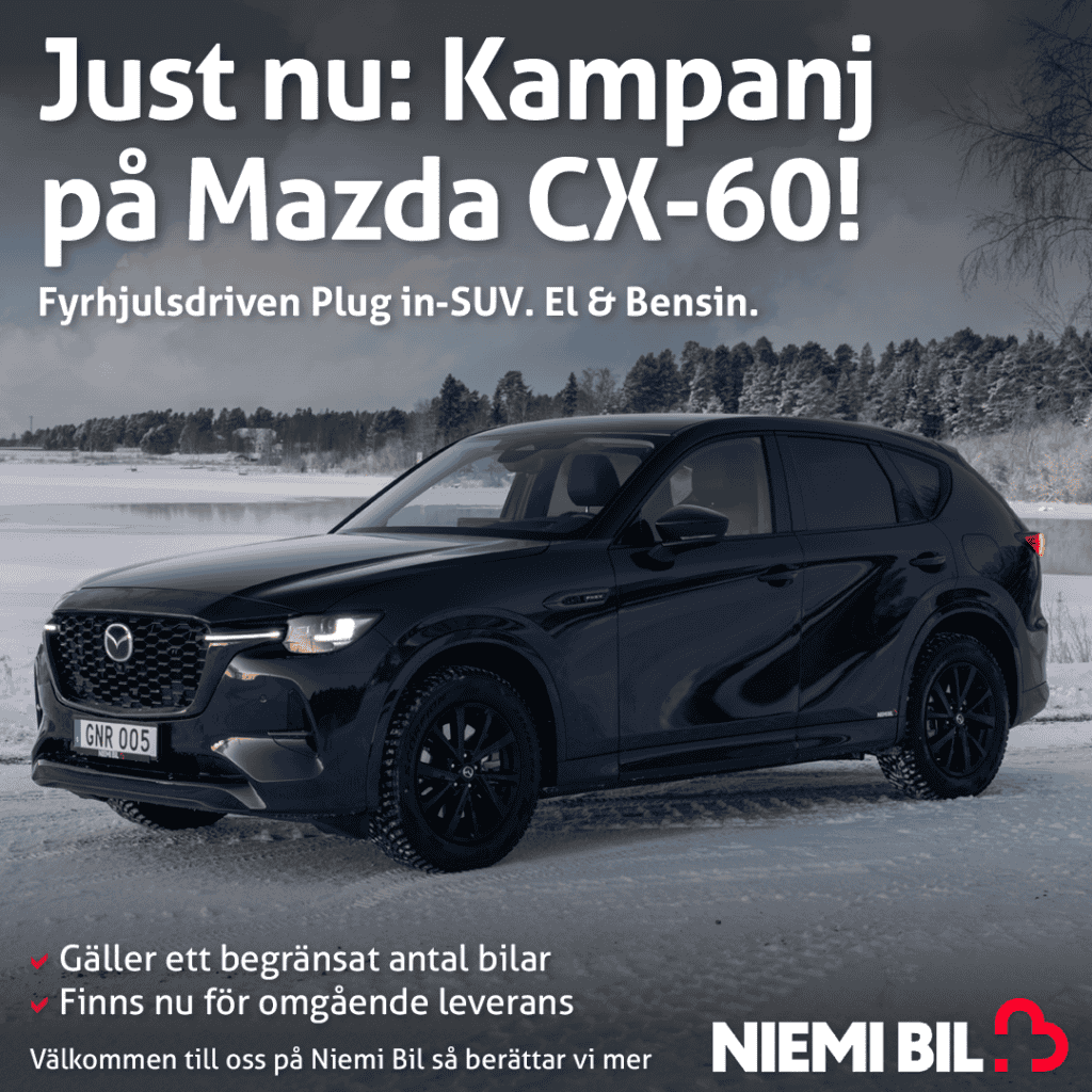 CX 60vinterkampanj Begkampanj Mazda CX-60
