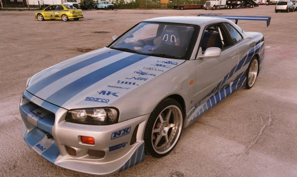Nissan Skyline 2F2F 10 Bästa Filmbilarna
