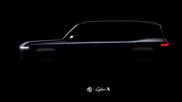 MG CyberX1 696x391 1 Teaser för nya MG Cyber X