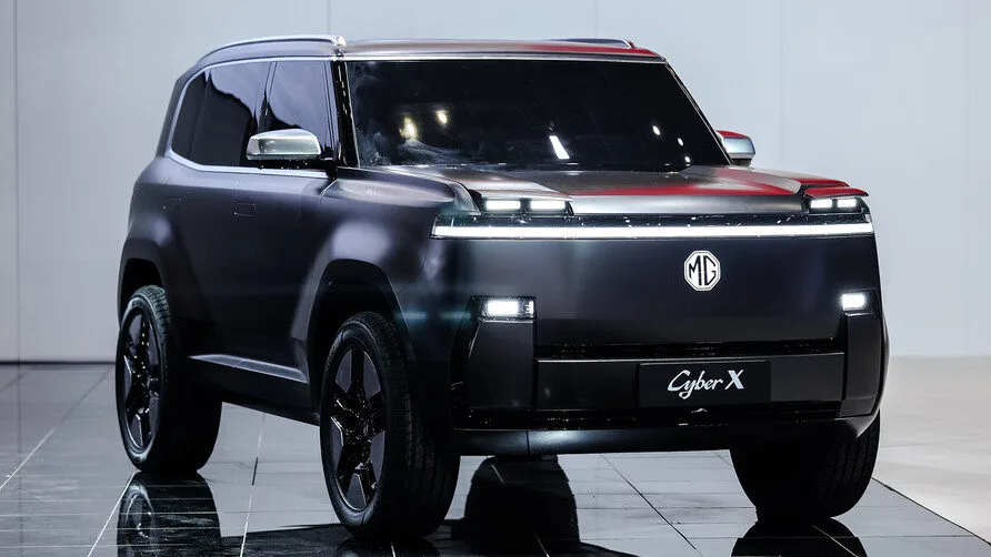 Nya MG Cyber X Presenterad