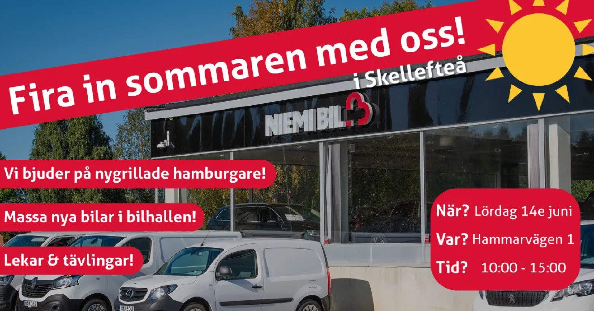 summer event Skellefteå